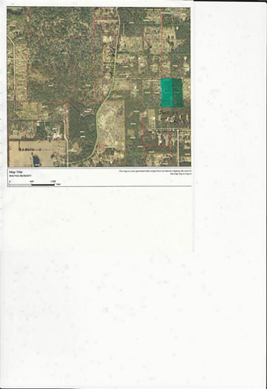 Map from Montgomery County tax appraisal website.  Listing is for both 5 acre lots.