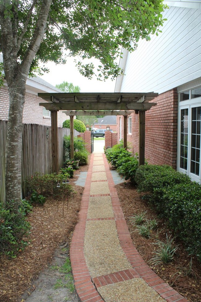Side Courtyard