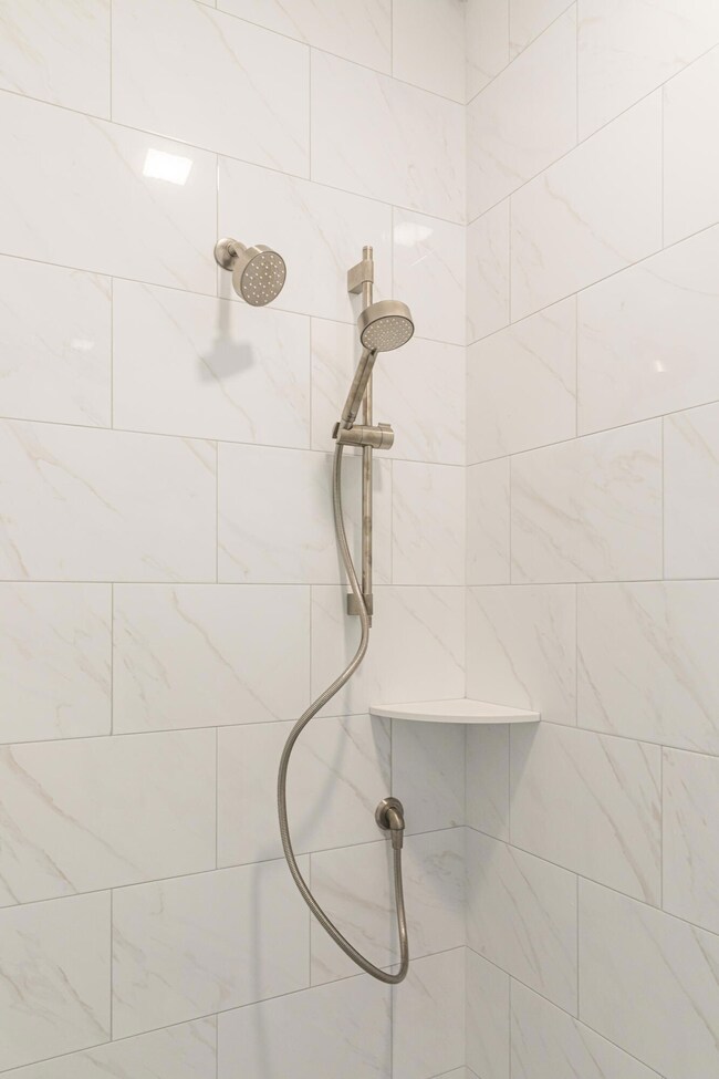 walk in shower
