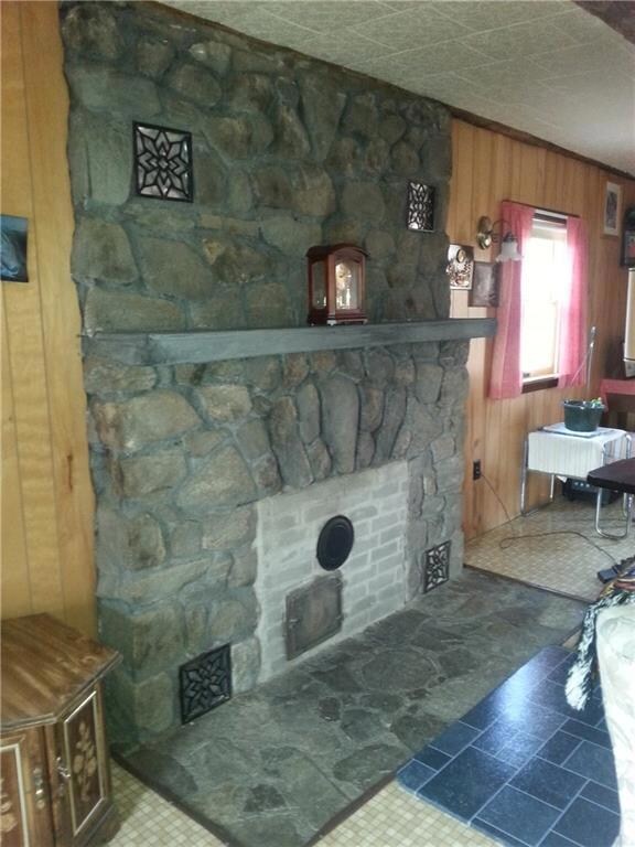 Once was a fireplace that now has...
