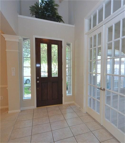 Private office with floor to ceiling windows fills