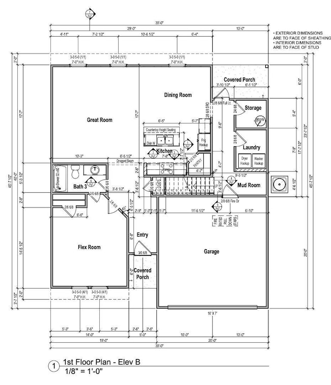 View of layout