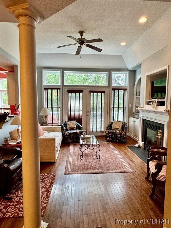 Living room featuring a healthy amount of sunlight