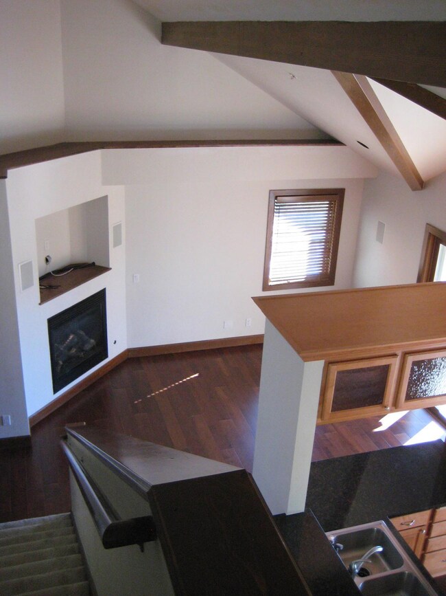 View from upper landing