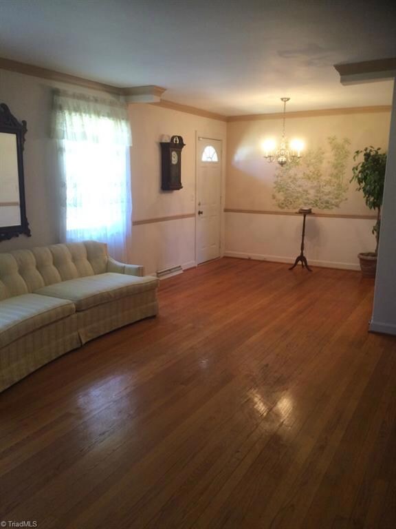 Another view of large living/dining room