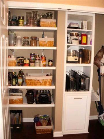 The chef of the house will love this pantry!