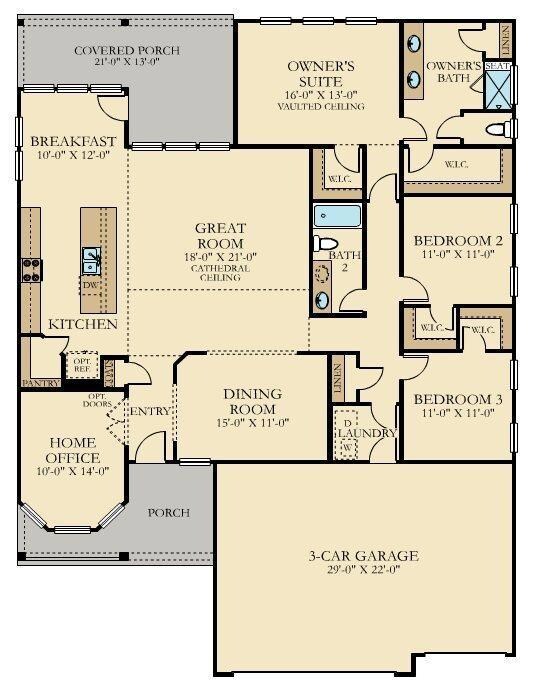 Lexington floorplan