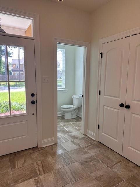 Foyer half bath
