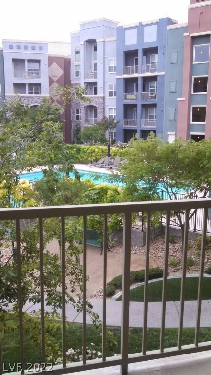 View from unit balcony