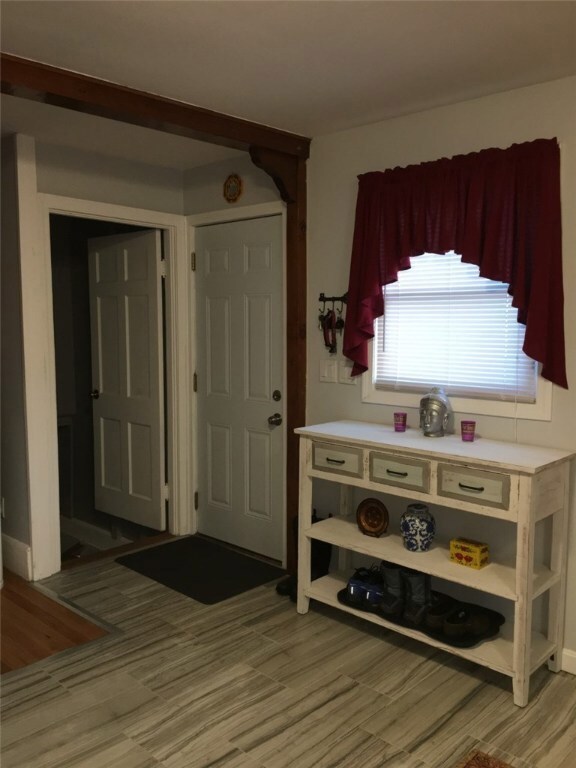 Back door entery into Kitchen