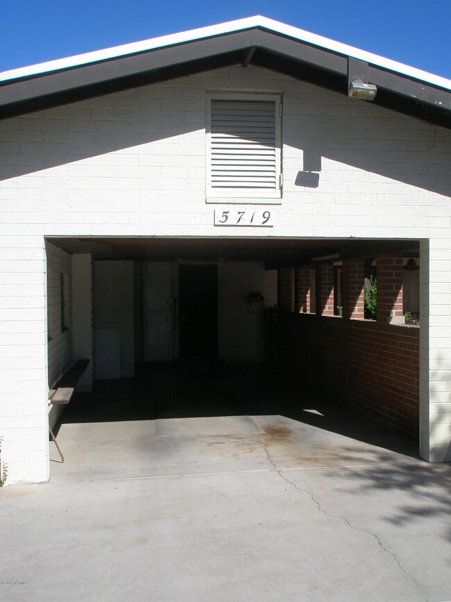 Carport with Overhead Storage