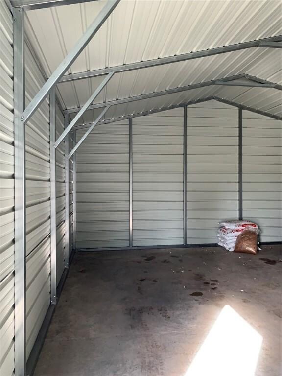 2 car detached garage