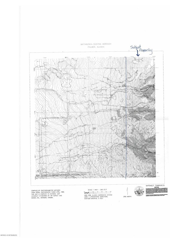 T&T Lane - Elevation and Topography