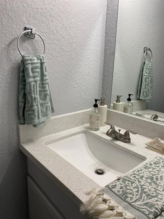 half bathroom downstairs