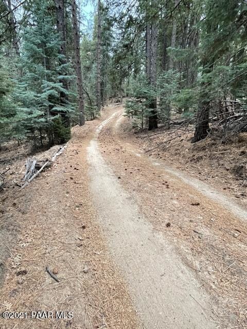 Road to property after turning off Walke
