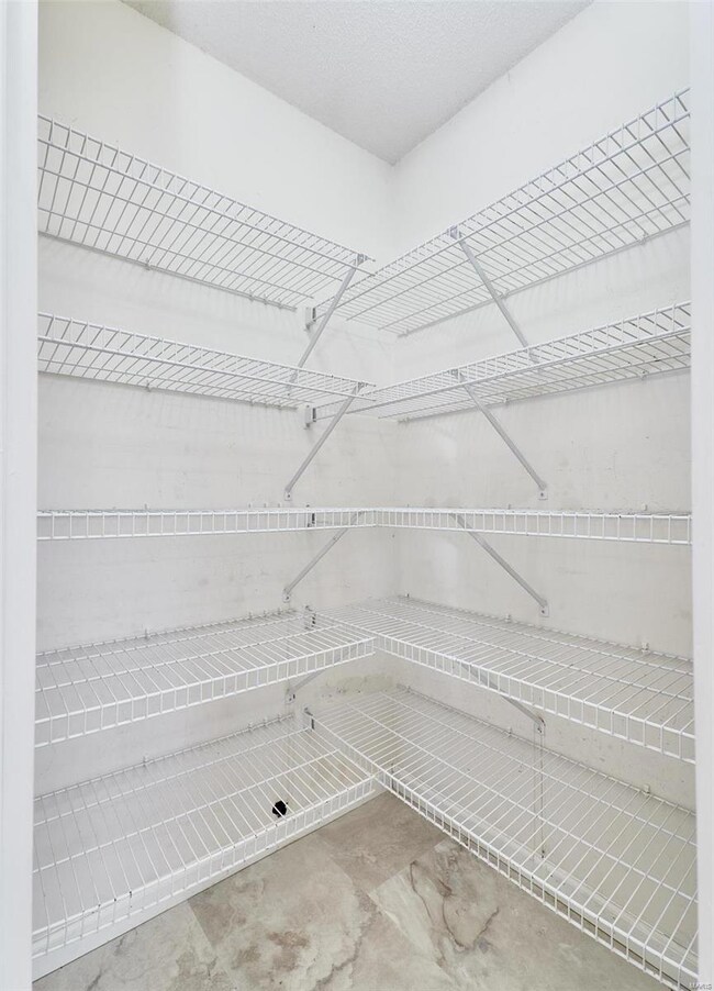 Large pantry in kitchen.