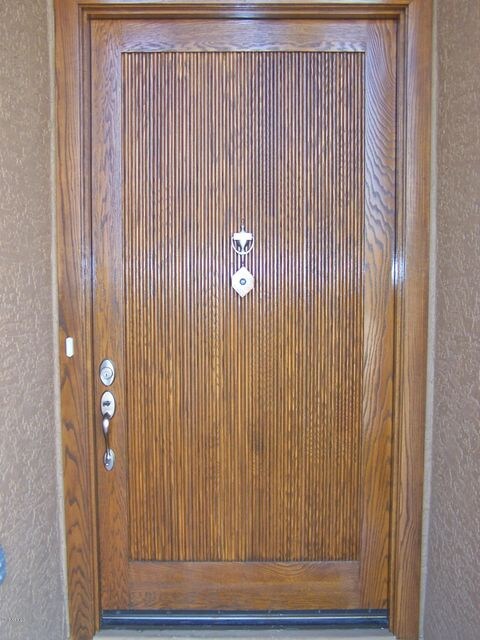 Beautiful, Over-Sized Entry Door