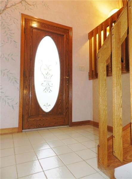 Charming entry door.