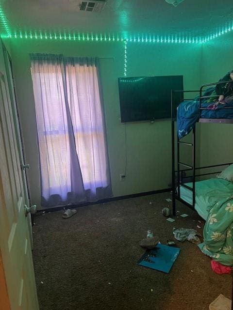 Unfurnished bedroom featuring carpet flooring