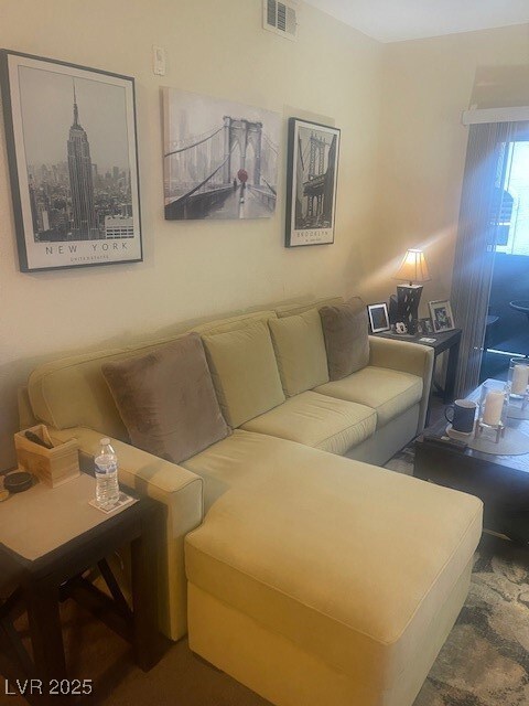 View of living area