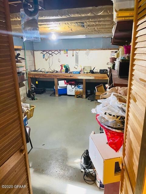 Basement Workroom