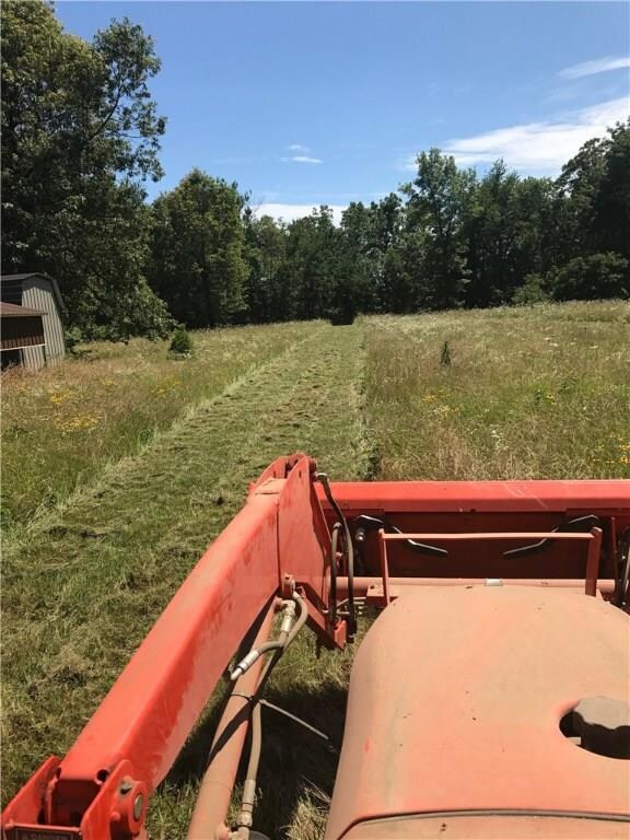 Pasture area at top of mountain