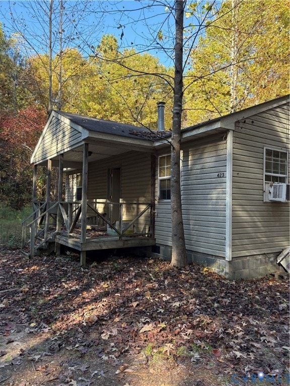 View of side of property
