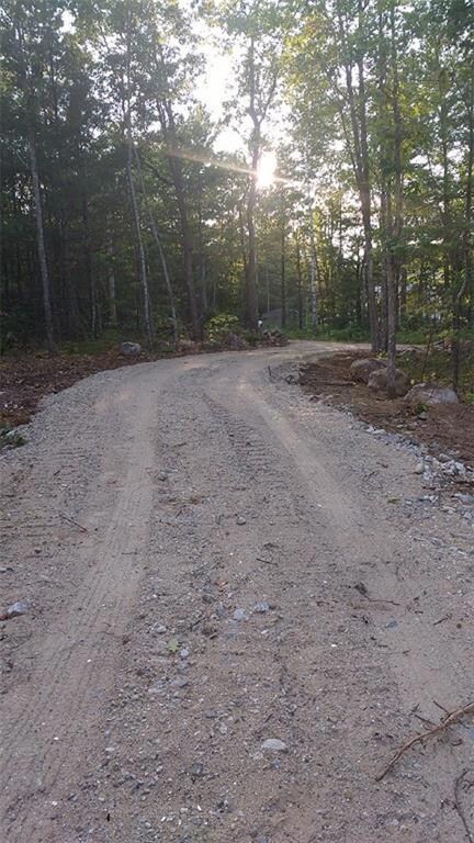 Driveway installed by the sellers