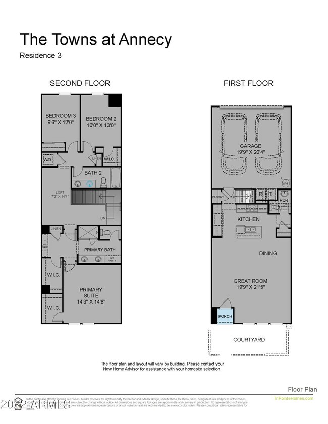 TLA 699 Floorplan