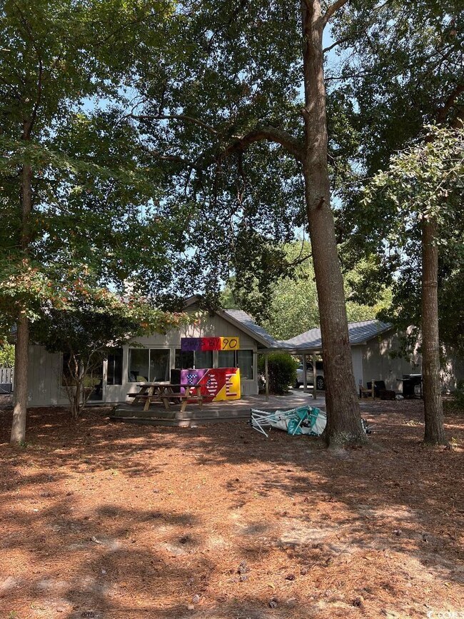 View of rear view of house