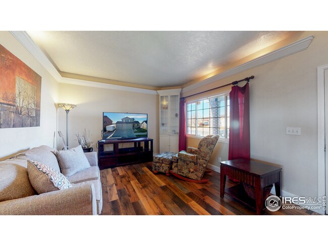 Main Living Room with Built-In Cabinet