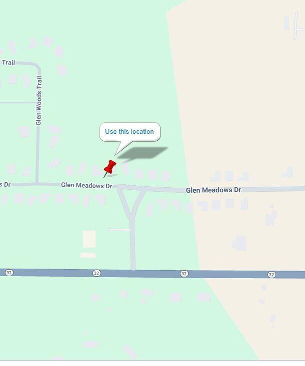 Map with Crossroads