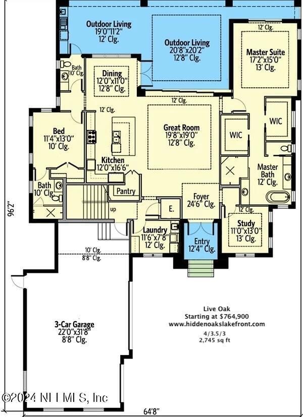 Live Oak Floor Plan