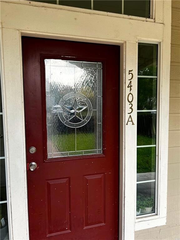 View of entrance to property