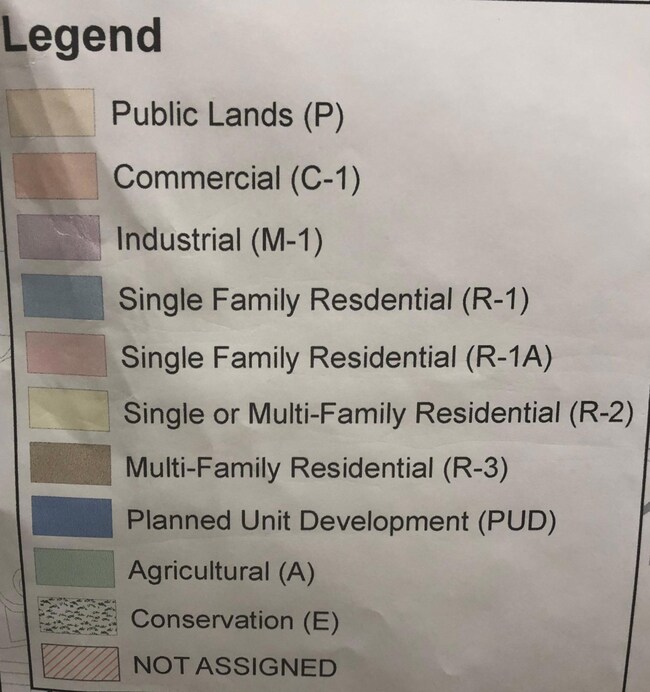 Zoning Legend