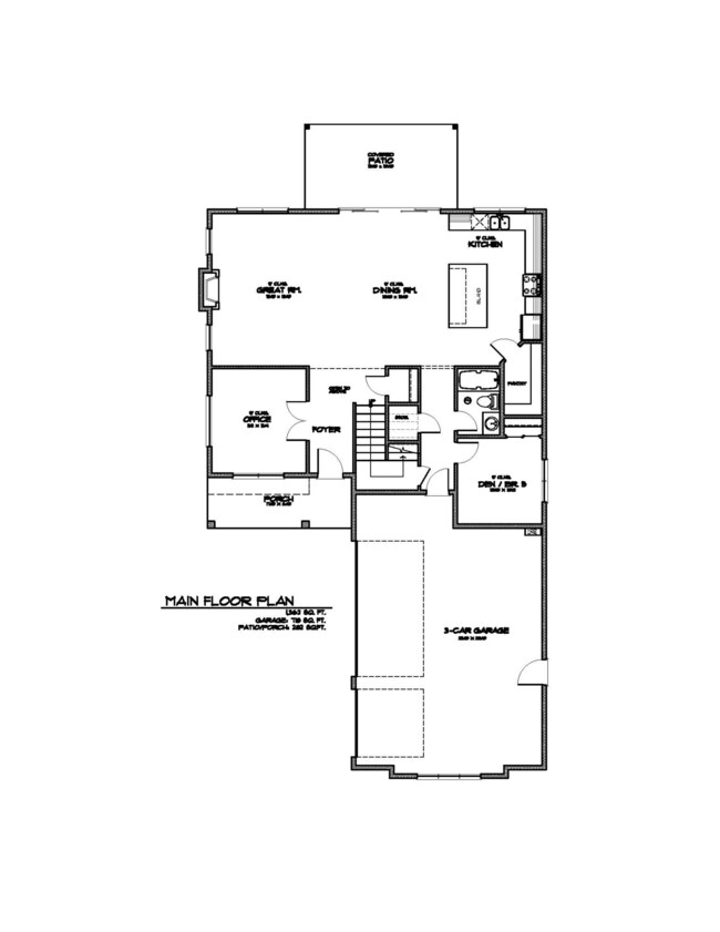 Arts Main Floor Plan
