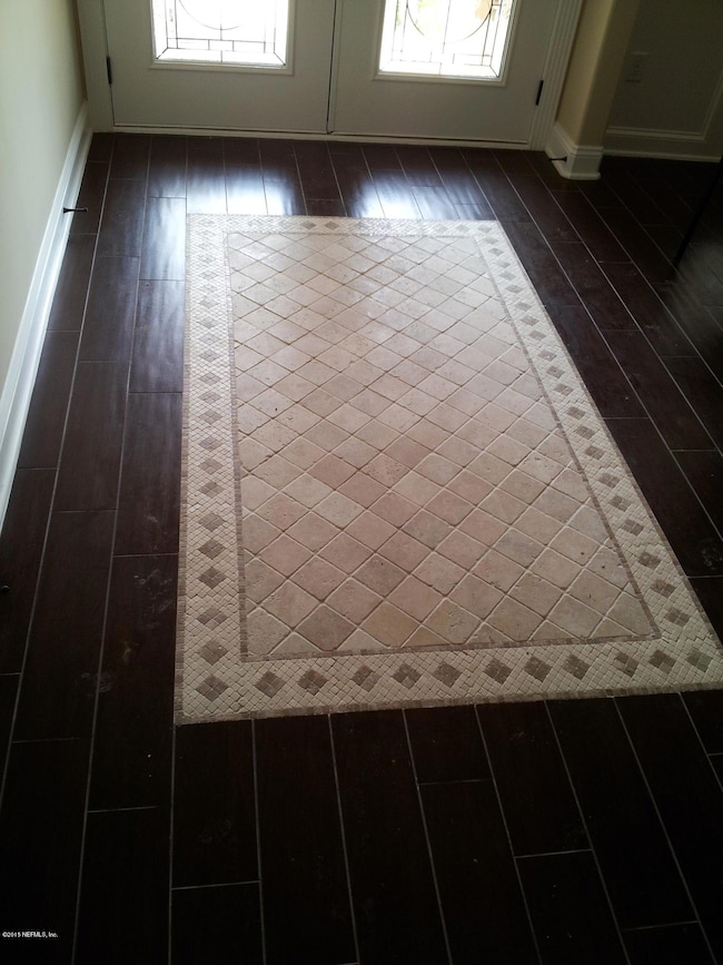 Edison Entry foyer rug Effect sample