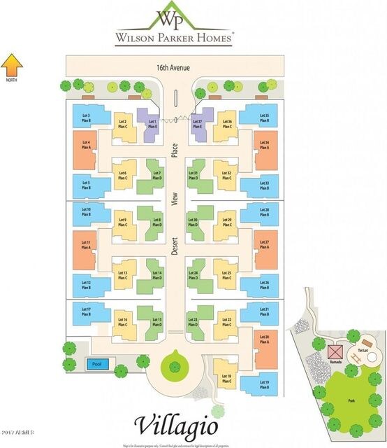 Villagio-site map