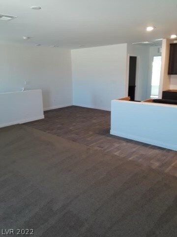Great room and dining area