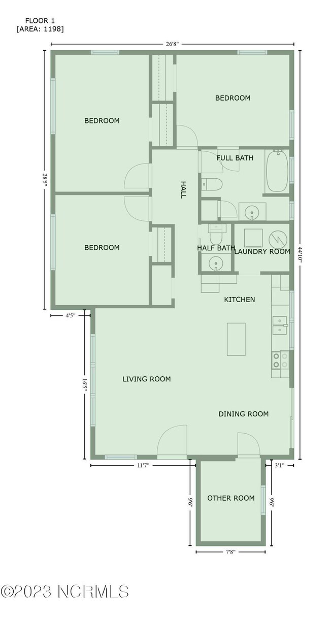 819 Barn St, Jacksonville, NC 28540 - photo 2