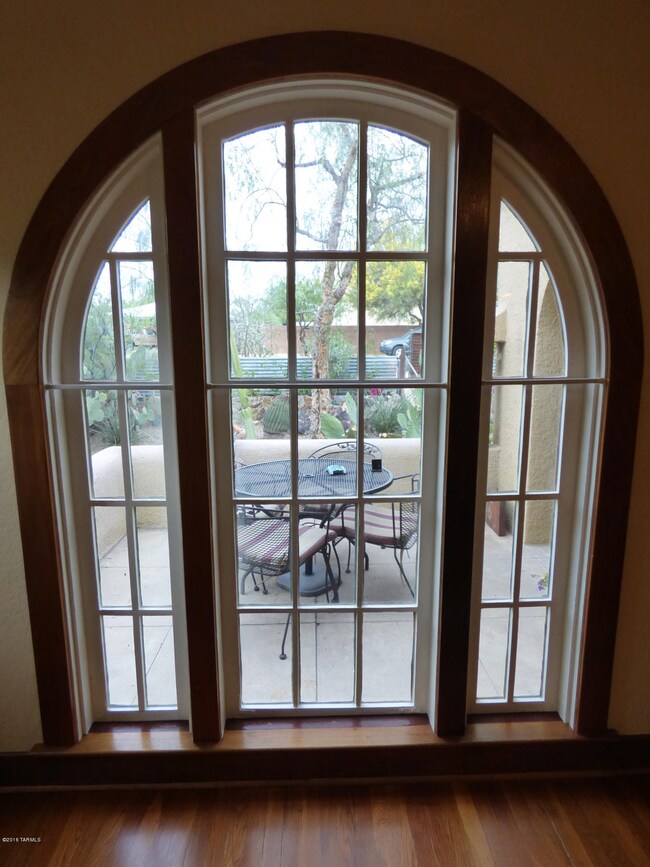 Living room front window