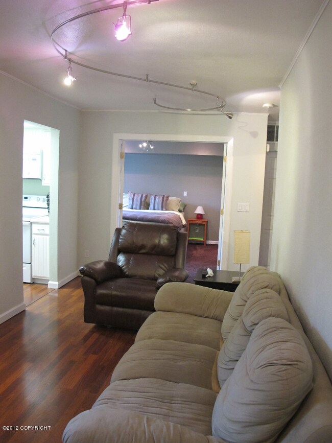 Living Room, View from Front Door