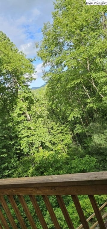 View from upper deck