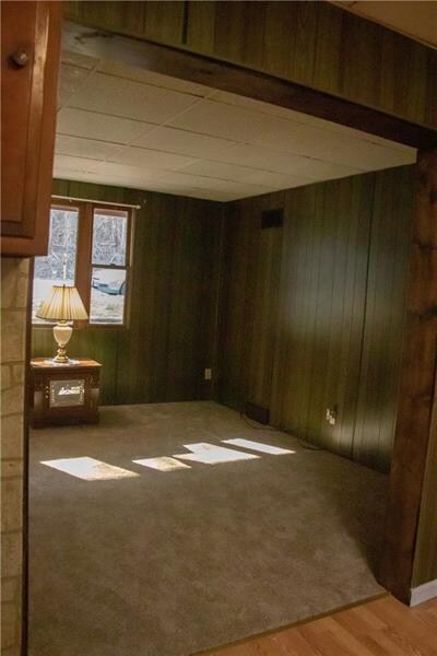 Another view of the living room - from kitchen, le