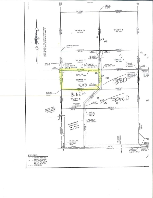 Survey map