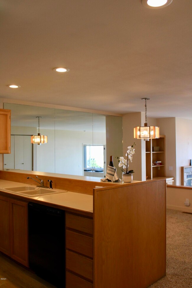 Kitchen to dining room.
