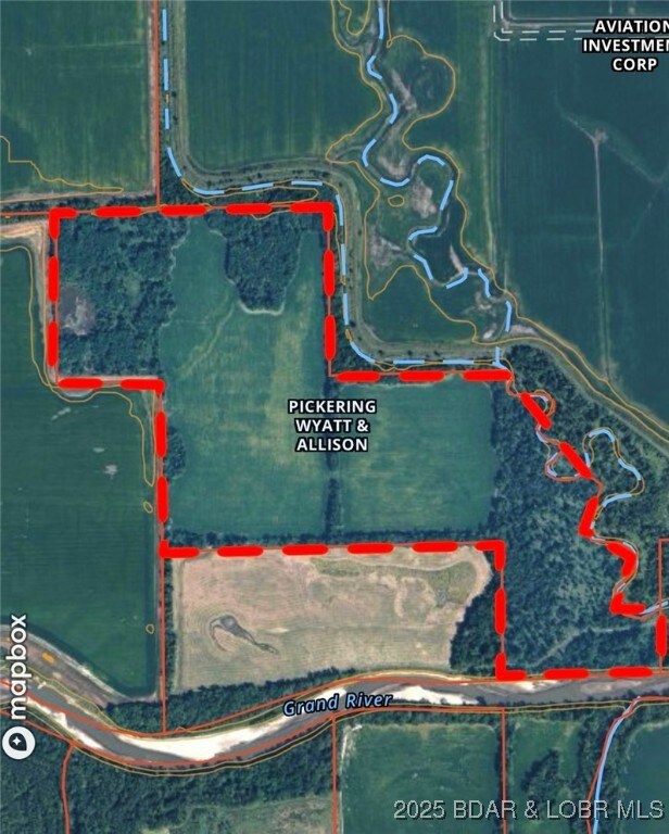 aerial view of property