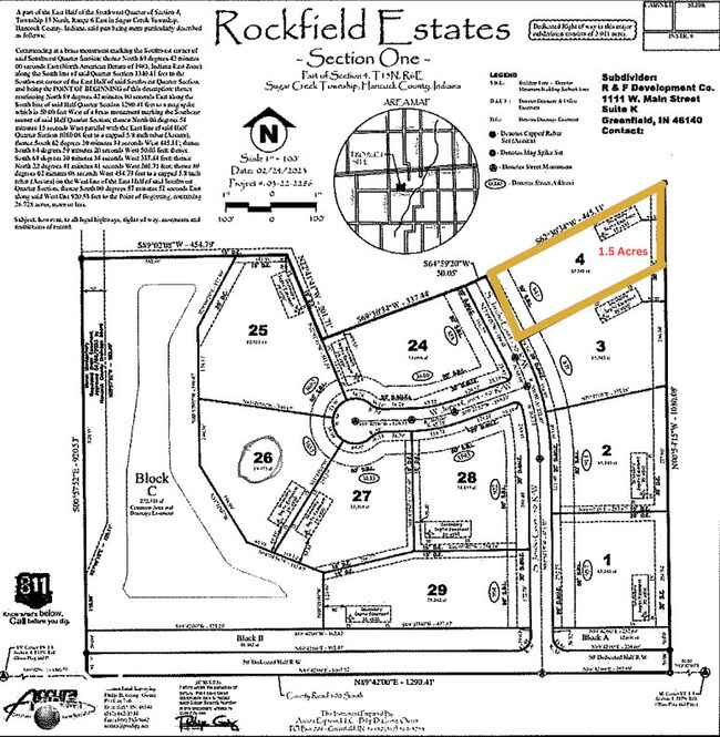 Lot 4 Rockfield Estates St, Greenfield, IN 46140 - photo 4