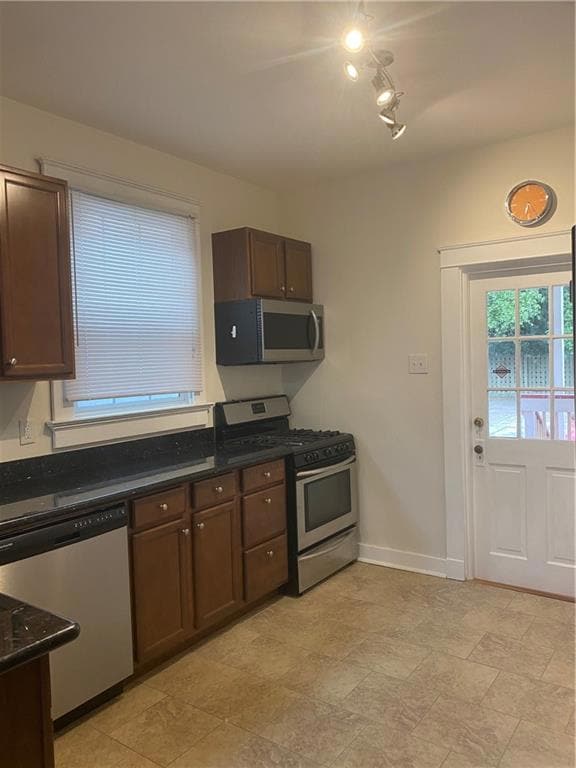Kitchen with island seating