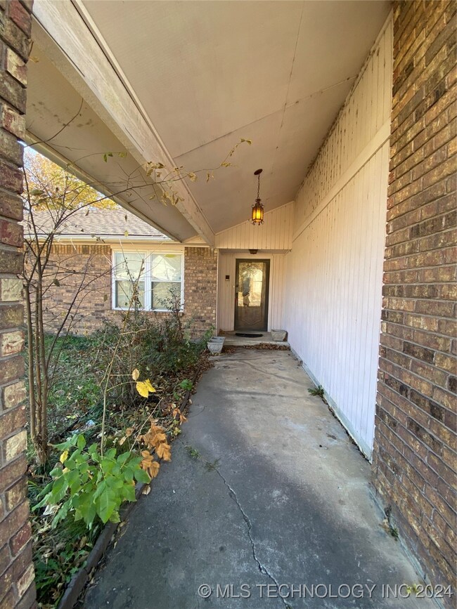 Covered porch